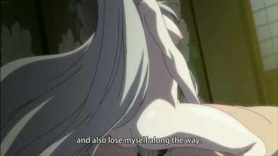 The Silver Haired Lady Riding