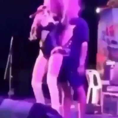 Poor dude couldn't resist