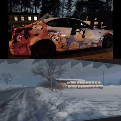 It’s satire but still you won’t be catching me near that car