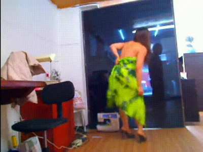 Work doesn't stop her