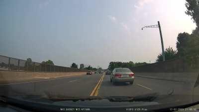 I still don't know why he crossed lanes!