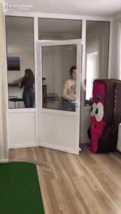 Watch her die inside