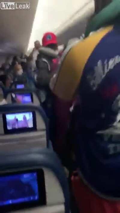 Woman punches stewardess that told her to wear mask properly... while in flight. #423,867 and counting...