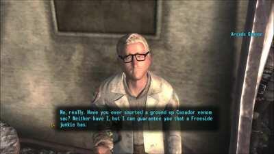 arcade gannon ate a bee