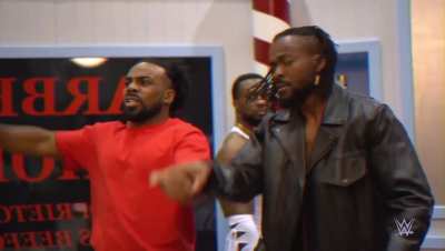 When the New Day recreated the Barber Shop Window Incident.