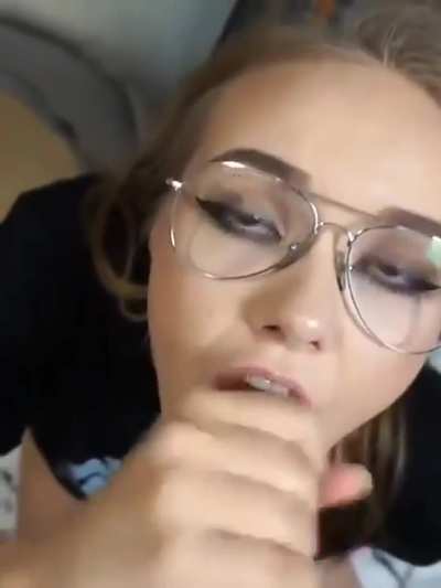 Keeps It in Her Mouth