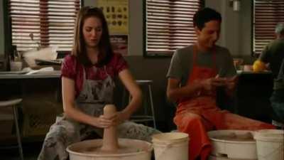 Another bts scene from community