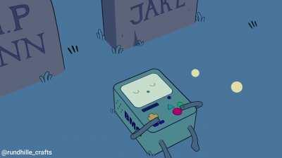 Made another simple blender animation this time with the BMO AI cover of rises the moon by Liana Flores.