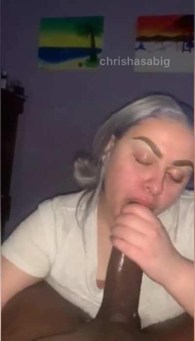 She couldn't wait to get her hands on BBC [OC]