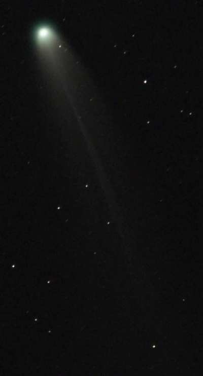 Comet C/2025 A6 (Lemmon) moving amongst the stars on October 23rd, 2025