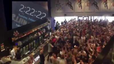 me and the boys celebrating 2/22/22 at 2:22:22 pm