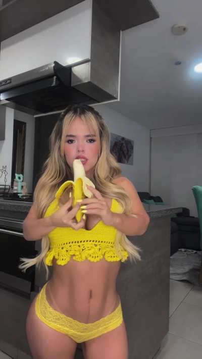 I made myself very pretty for you