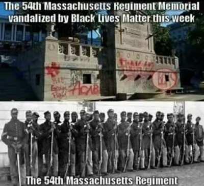 Imagine calling a black regiment racist