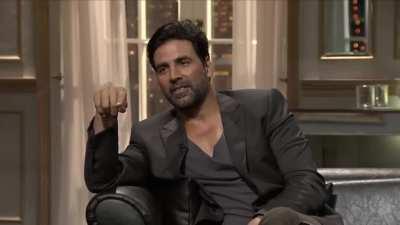 File this under “befitting response”. Go Akshay :)