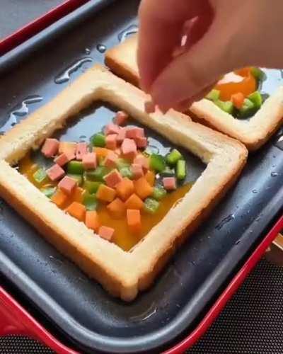 The perfect breakfast sandwich