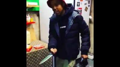 He ain’t playin y’all 😳