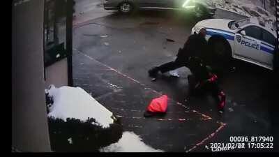 Footage shows Rochester police tackling & pepper-spraying a woman holding a 3yo child. The SAME OFFICERS pepper-sprayed a handcuffed 9 year old girl in January