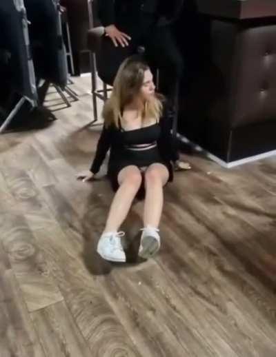 Woman gets slapped into next week for slapping a bouncer