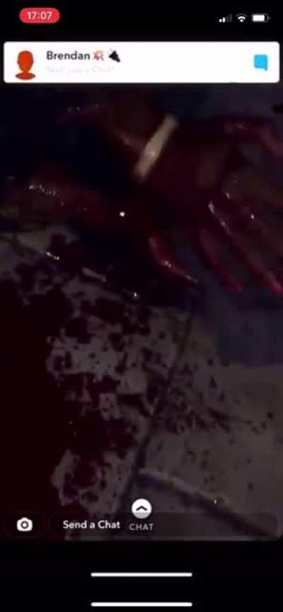 Aftermath of a Stabbing