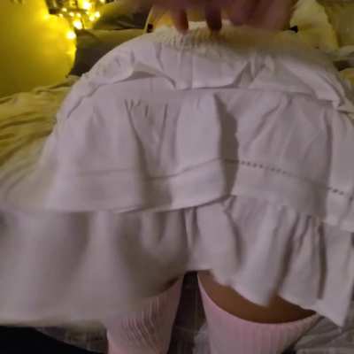 Nothing Underneath My Skirt.....Just a Hot Ass