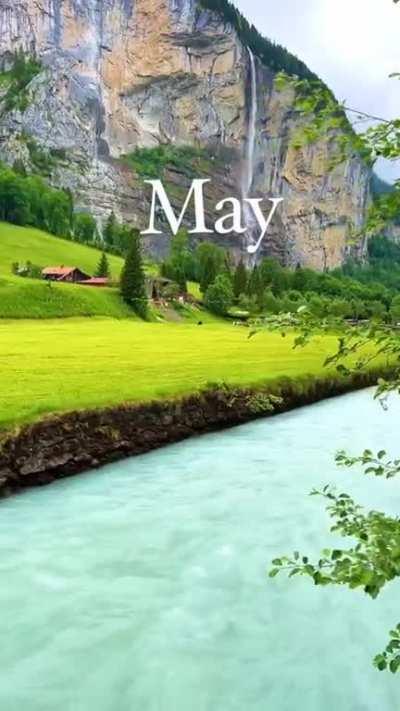 Every month in Switzerland!!