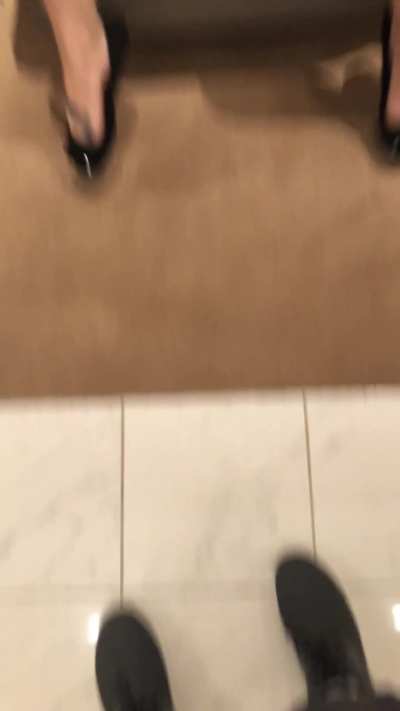 Wearing nothing but my flower dress and flats