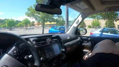 We snuck into the changing rooms to bang one out real quick and someone got into the room next to us !