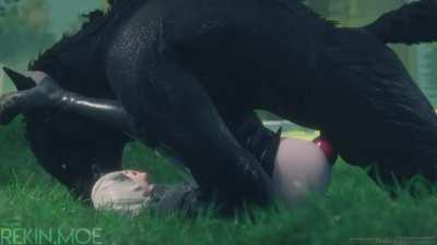 Night walk in the forest ended with this