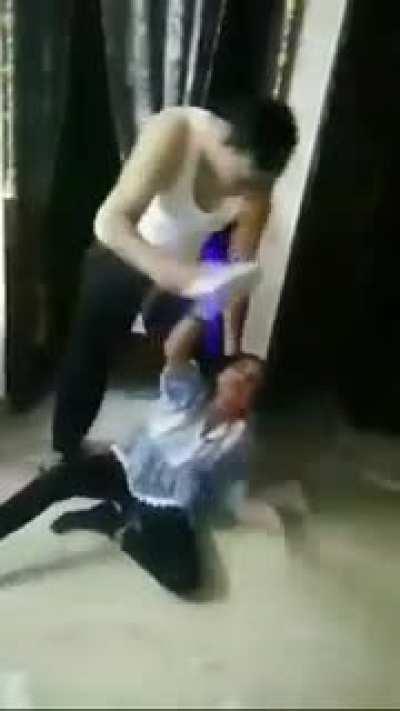 Girl mercilessly beaten by her parents for using insta. Indian reddit believes she deserves it because she will be a slut.