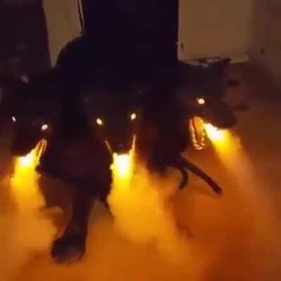 Fog machine Humidifier. +30 Sneak. +5 Health. -500 Confidence. May cause 