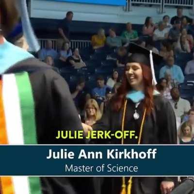 4 years of university for one proud moment.