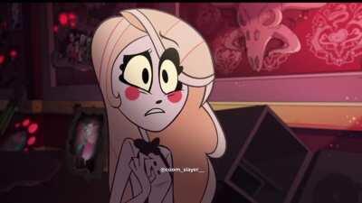 girl from gay spider show opens door