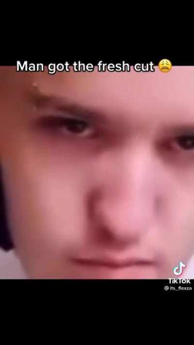 Bro got the fresh cut