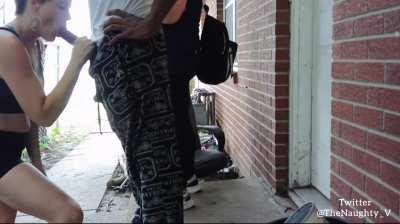 When the neighbor finds out you have a big cock