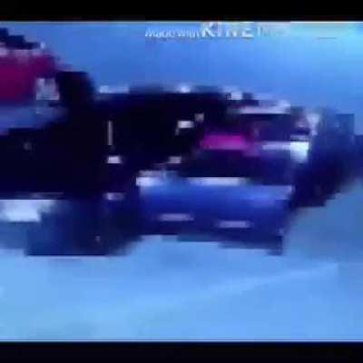 Scary car السيارة تنتهك القرآن بالوقت الذي سارت فيه 🚗 spot on camera REAL عيني ع