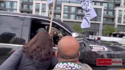 In Canada, Taliban supporters show up at Palestinian protest