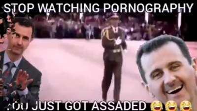 Don't be horny, be like reggie, listen to Assad