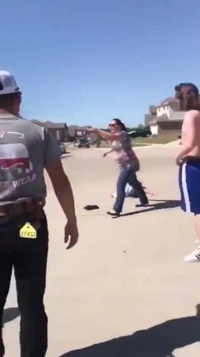 To jump a bigger guy