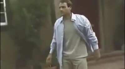 HMRB while I cut some grass