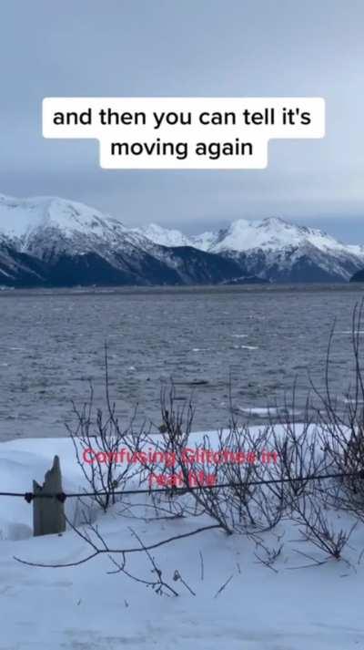 When the water didn't render properly 