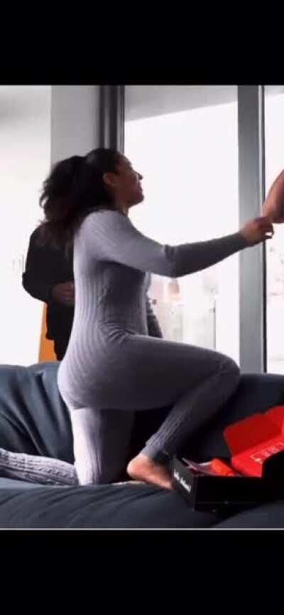 I made a slow motion, to appreciate the movement.