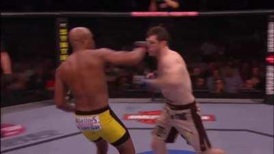 Anderson silva vs forest Griffin slow- mo ko