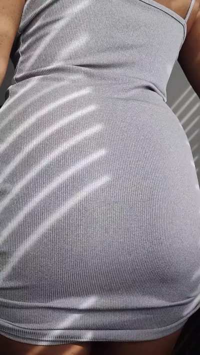 Seamless panties but they still show through a little