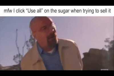 Mfw eat sugar