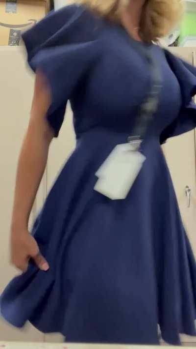 MILF Teacher Teasing ass in class