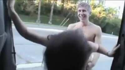 Fucking Gianna In Public. Aka Living The Dream.