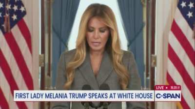 Melania Trump: “The lies linking me with the disgraceful Jeffrey Epstein need to end today. The individuals lying about me are devoid of ethical standards, humility, & respect… To be clear, I never had a relationship with Epstein or his accomplice, Ma