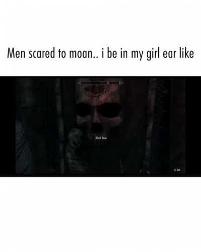 She was silent my brother