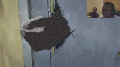 A terrifying experience