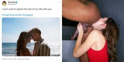 Your black bully is reminding your future wife where she belongs.